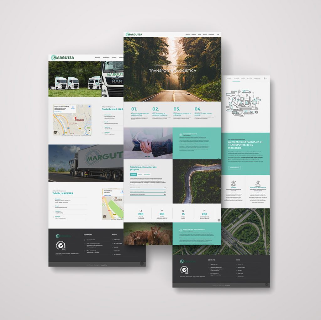diseño web santander margutsa